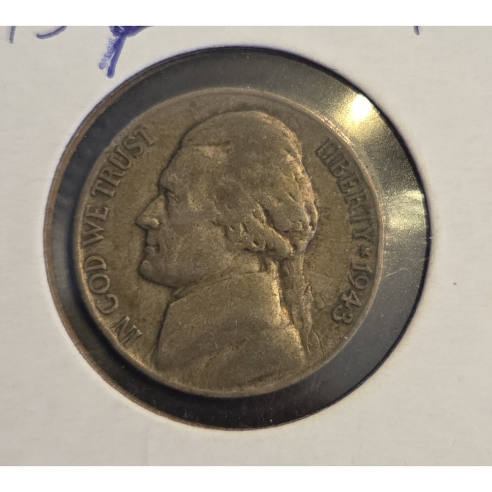 1943 P Jefferson Nickle‎
